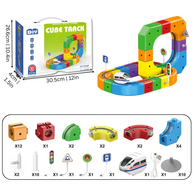 Kids Cubix Toy Set | Pack of 81 Items + FREE GIFTS