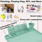 Amazing Painting & Rinsing Station - With Brush Rinser & 20 Pcs Brush Set