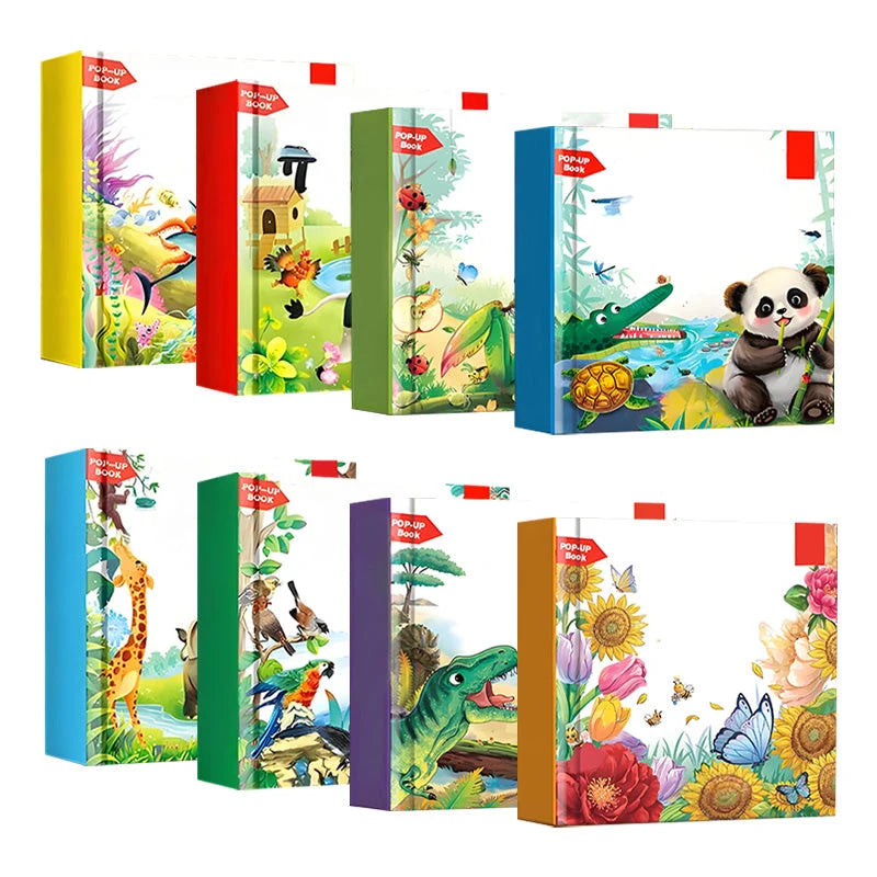 Educational Animal Themed Pop-Up Books | FREE GIFTS