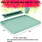 Amazing Painting & Rinsing Station - With Brush Rinser & 20 Pcs Brush Set