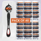 PrecisionRazor - 48 Blade Shaving Razor  No Cuts Guaranteed