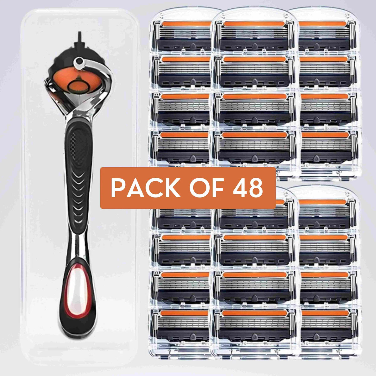 PrecisionRazor - 48 Blade Shaving Razor  No Cuts Guaranteed