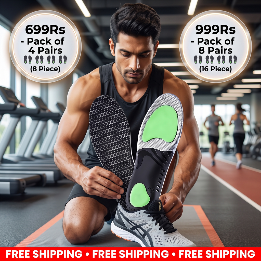 Sports Insole with arch support | Comfortable & Orthopedic