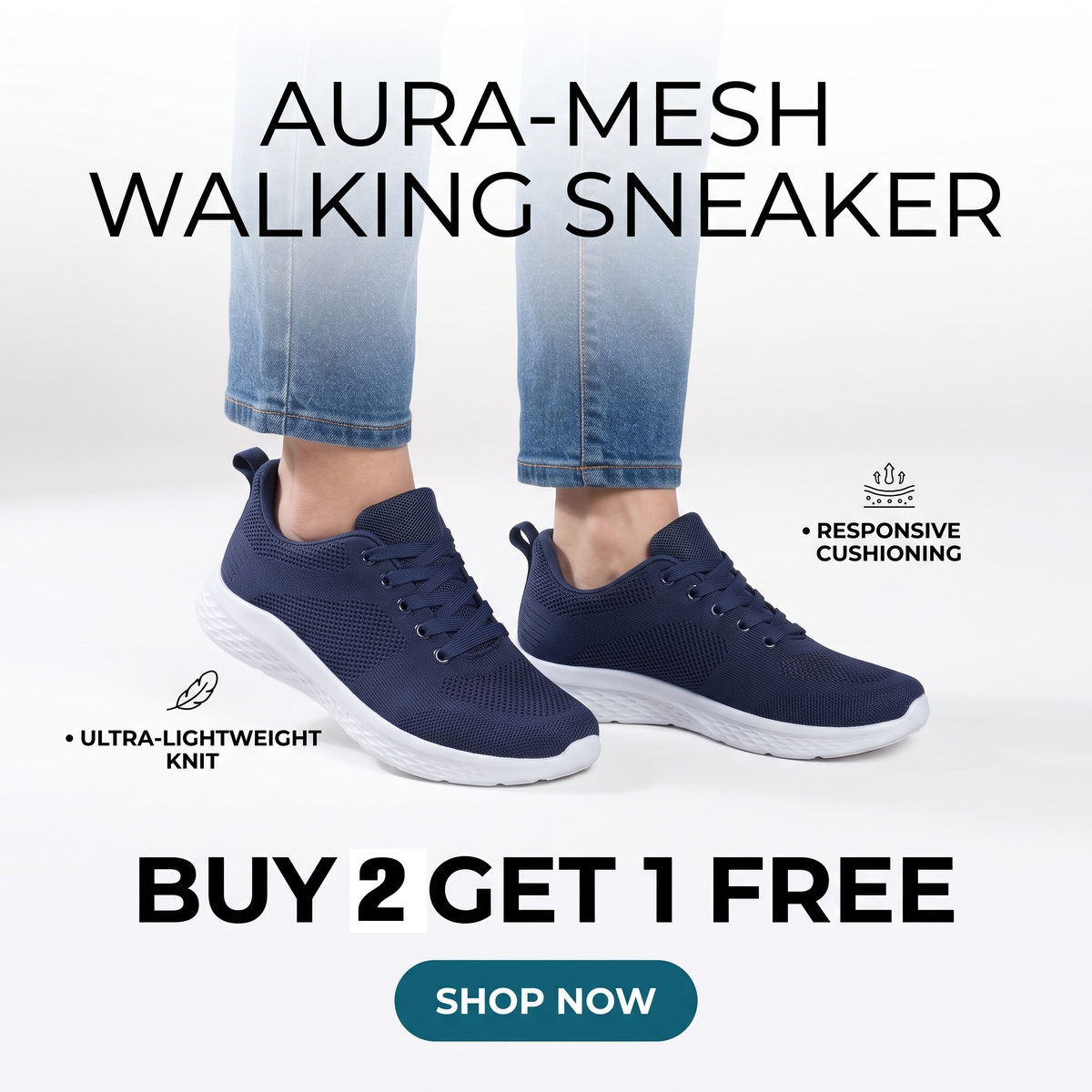 Sketch Orthopedic Comfortable Women's Sneakers