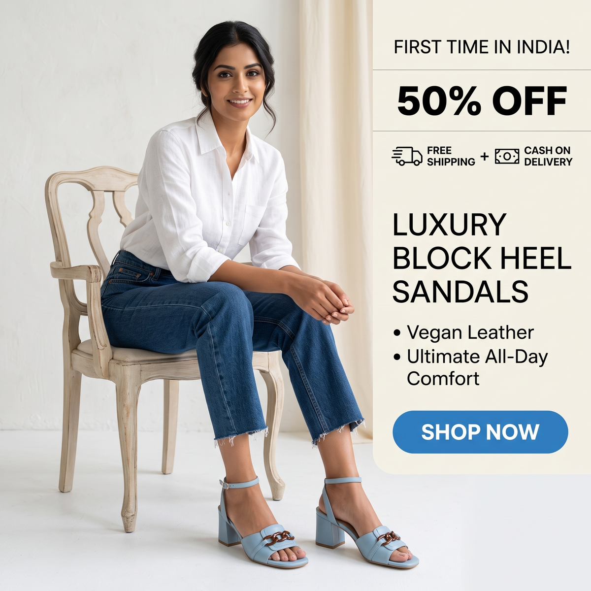 Elegant Coastline Sandals
