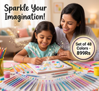 Glitter Gel Pen Set | Pack of 24