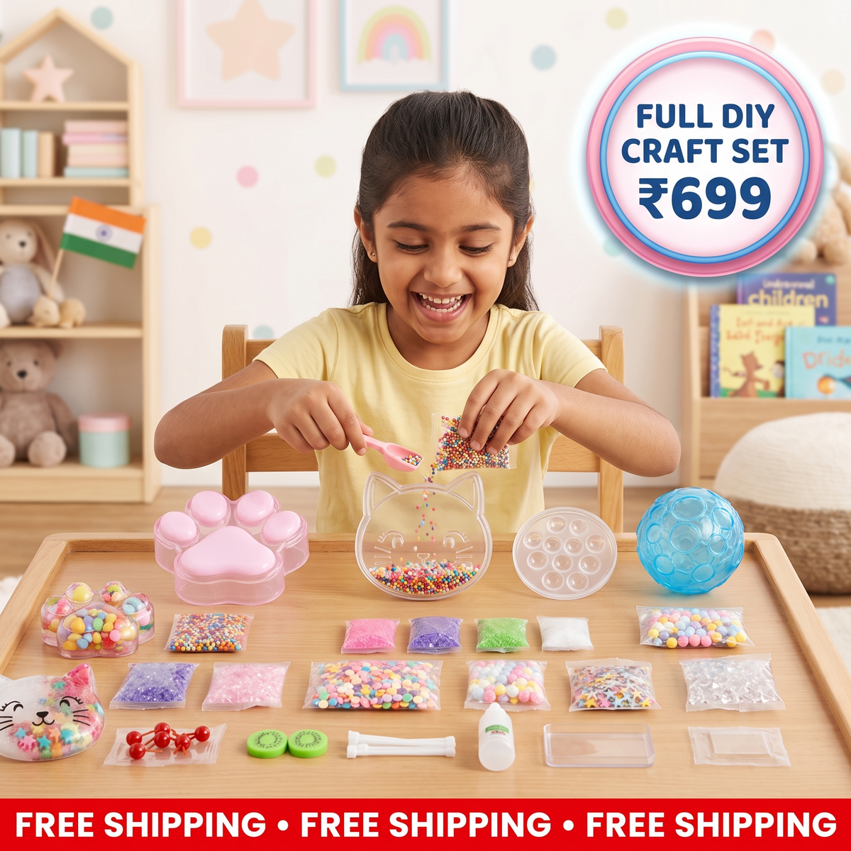 SquishyBloom - DIY Fidget Craft Kit