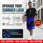 Men's Summer T-Shirt & Shorts Two-Piece Set
