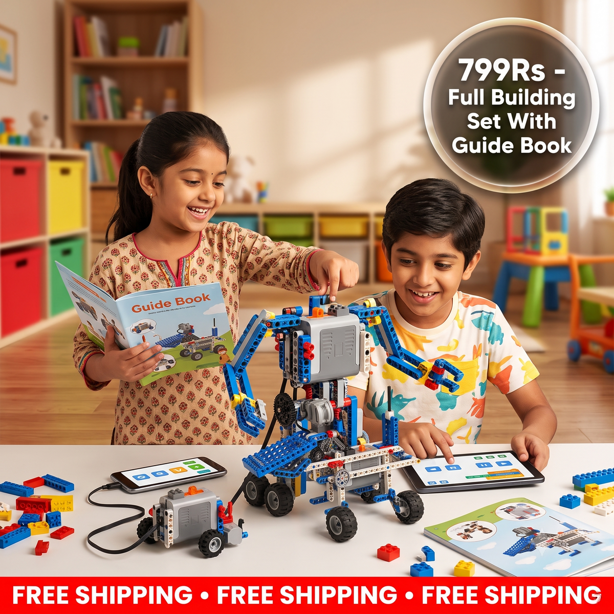 MechaMinds - Programmable Building Set For Kids