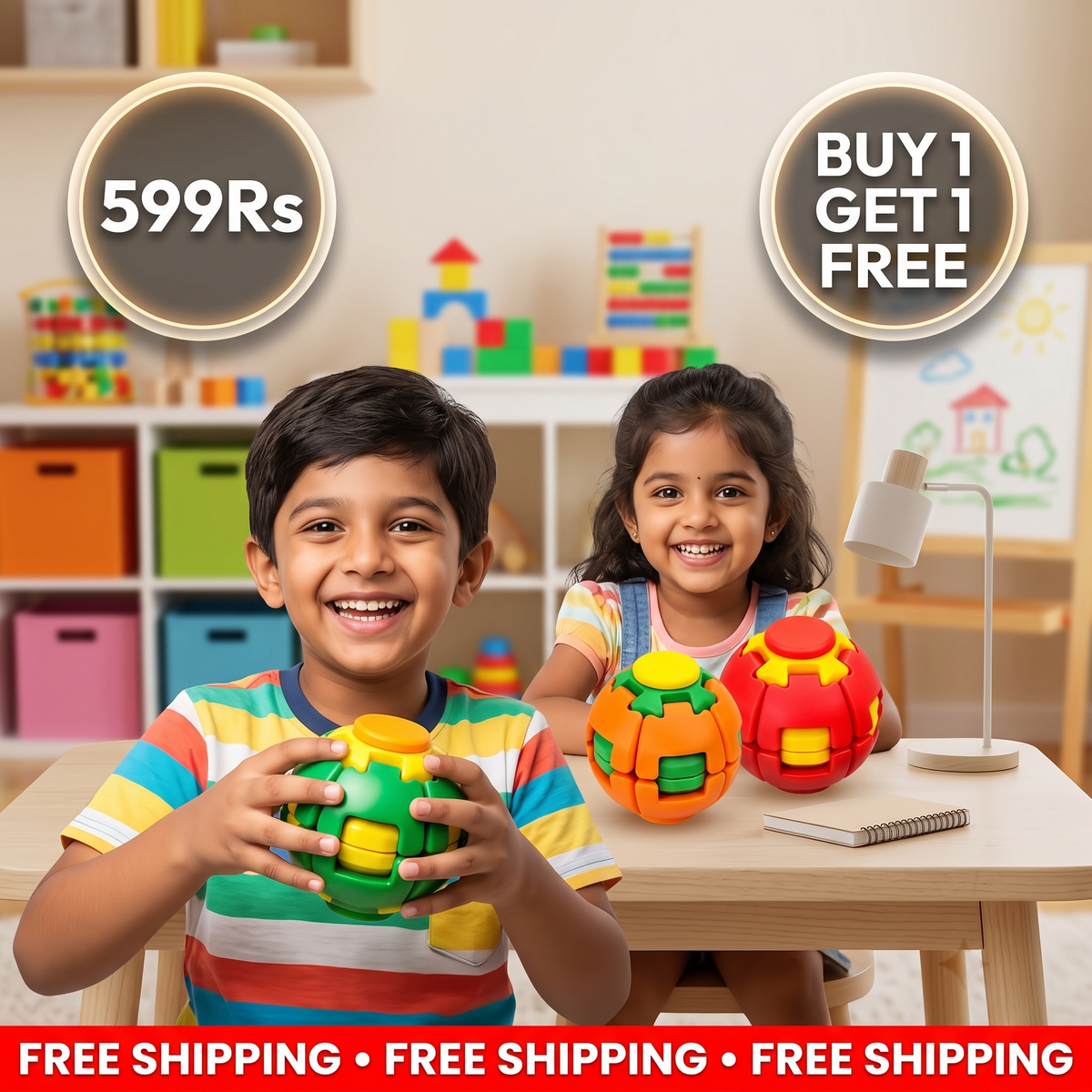 TwistOrb - Portable Spinner Toy | Buy 1 Get 1 FREE