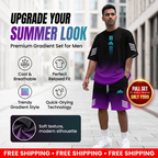 Men's Summer T-Shirt & Shorts Two-Piece Set