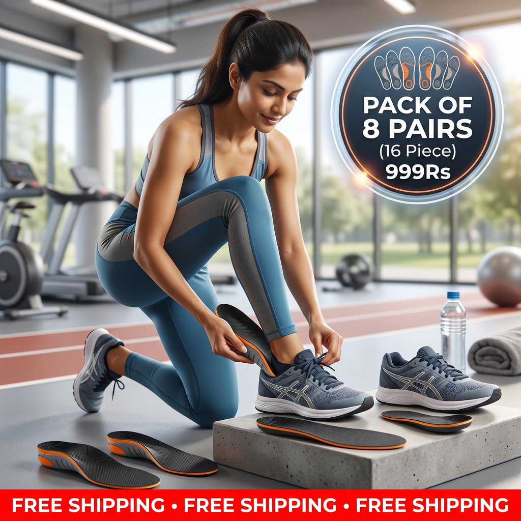 Sports Insole with arch support | Comfortable & Orthopedic