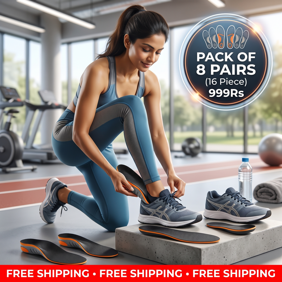 Sports Insole with arch support | Comfortable & Orthopedic