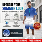 Men's Summer T-Shirt & Shorts Two-Piece Set