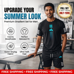 Men's Summer T-Shirt & Shorts Two-Piece Set