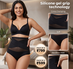High-Waist Cross Tummy Control Panties | Pack of 6
