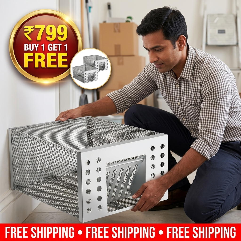 Humane Live Catch & Release Mouse Trap | Buy 1 Get 1 FREE
