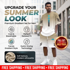 Men's Summer T-Shirt & Shorts Two-Piece Set