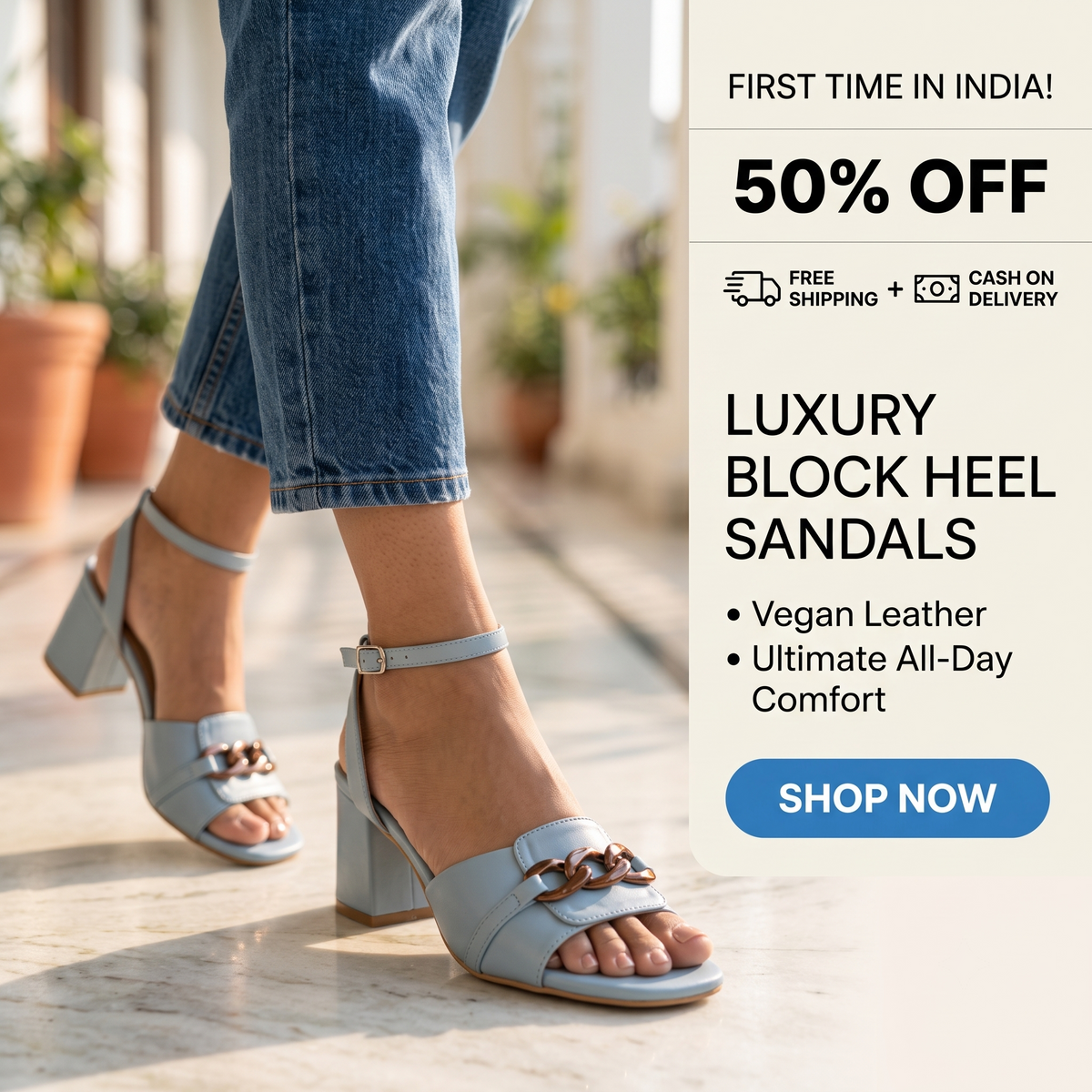 Elegant Coastline Sandals
