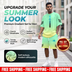 Men's Summer T-Shirt & Shorts Two-Piece Set