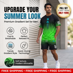 Men's Summer T-Shirt & Shorts Two-Piece Set