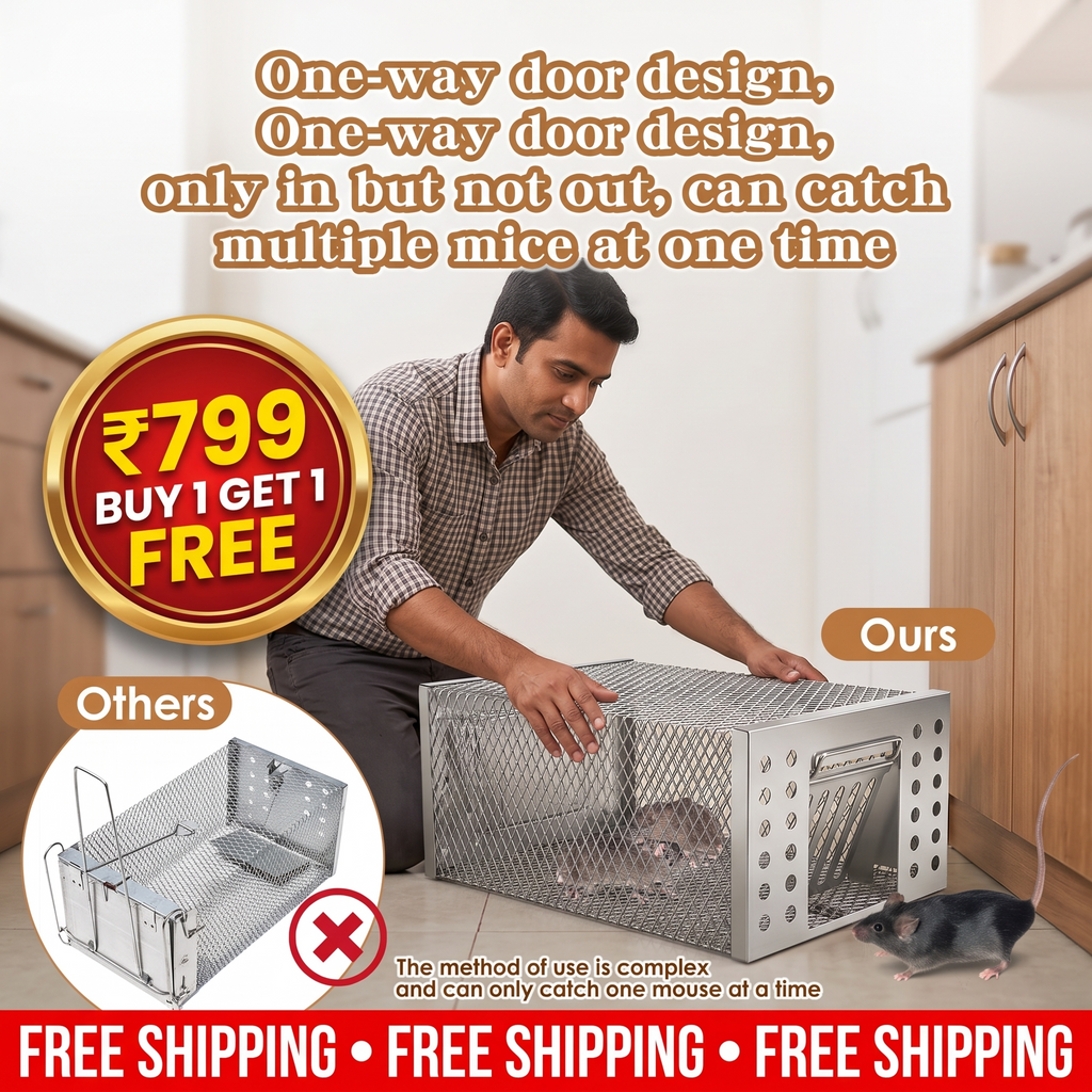 Humane Live Catch & Release Mouse Trap | Buy 1 Get 1 FREE