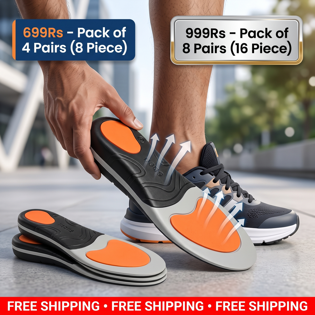 Sports Insole with arch support | Comfortable & Orthopedic