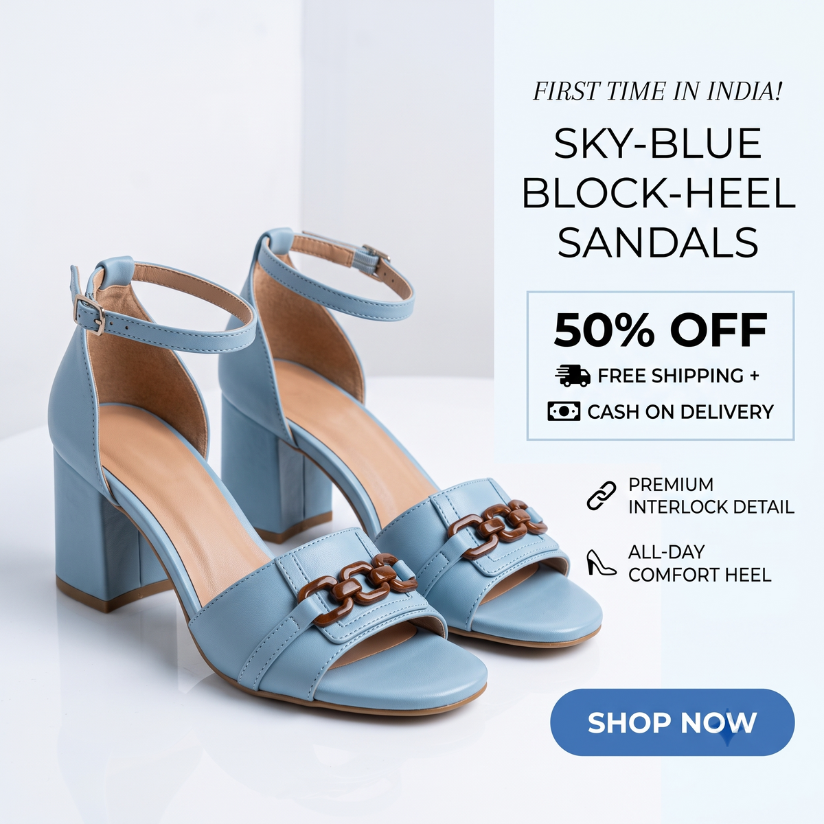 Elegant Coastline Sandals