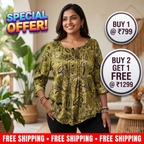 Women’s Paisley Print Relaxed Top | Relaxed Fit