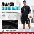 Men's Summer T-Shirt & Shorts Two-Piece Set