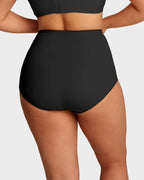 High-Waist Cross Tummy Control Panties | Pack of 6