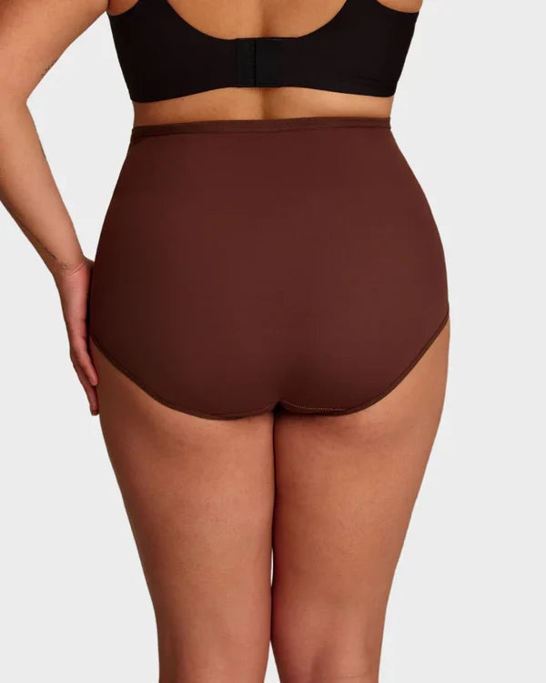 High-Waist Cross Tummy Control Panties | Pack of 6