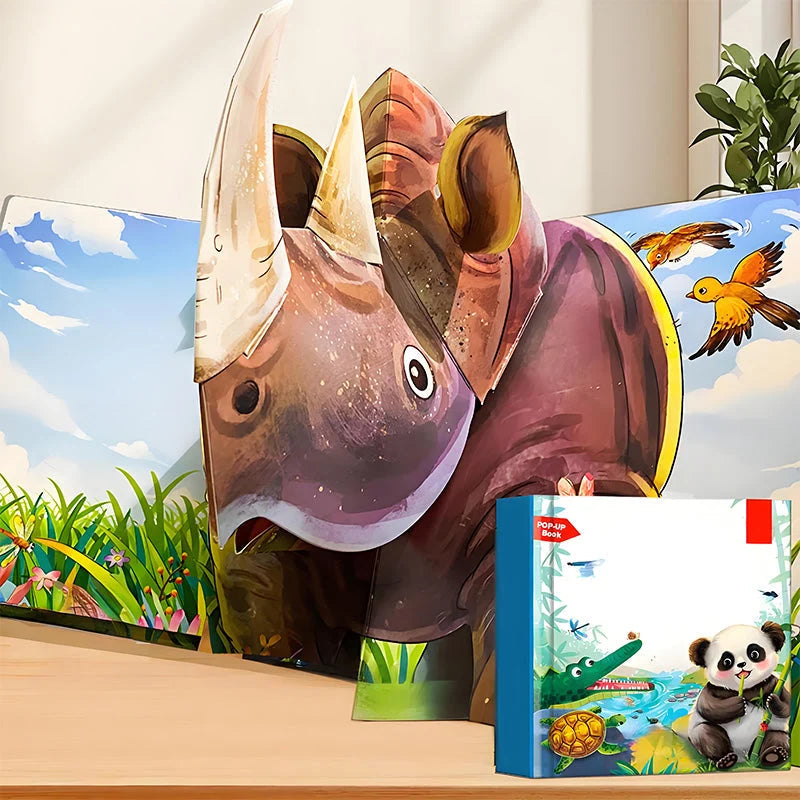 Educational Animal Themed Pop-Up Books | FREE GIFTS