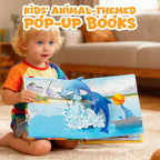 Educational Animal Themed Pop-Up Books | FREE GIFTS