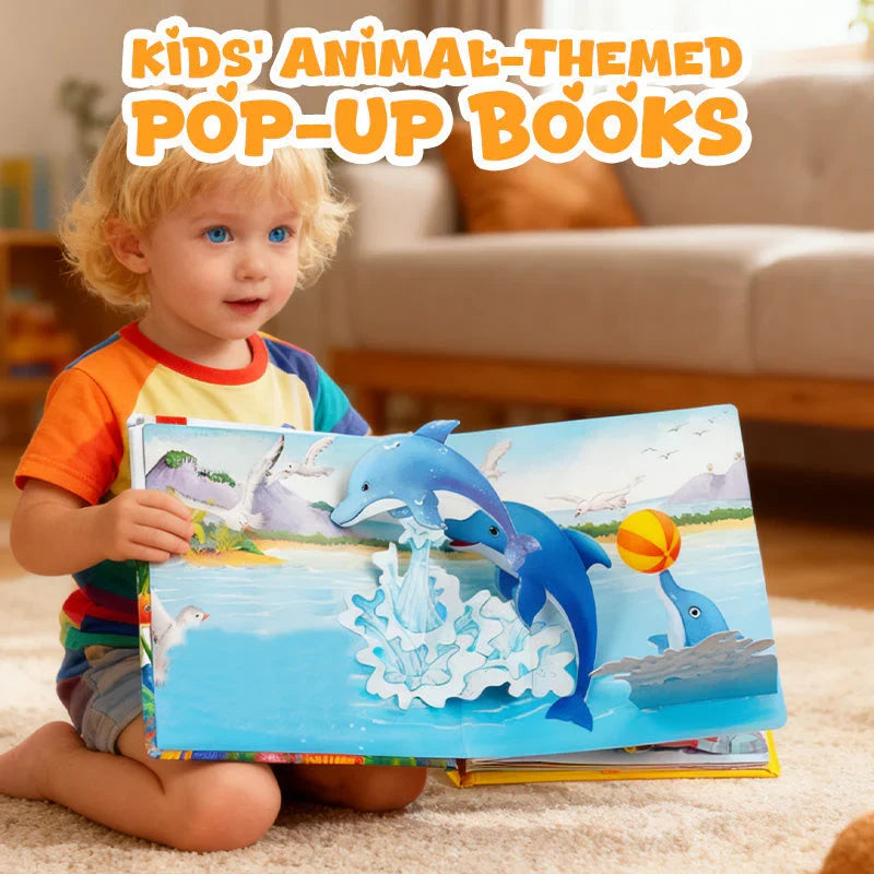 Educational Animal Themed Pop-Up Books | FREE GIFTS