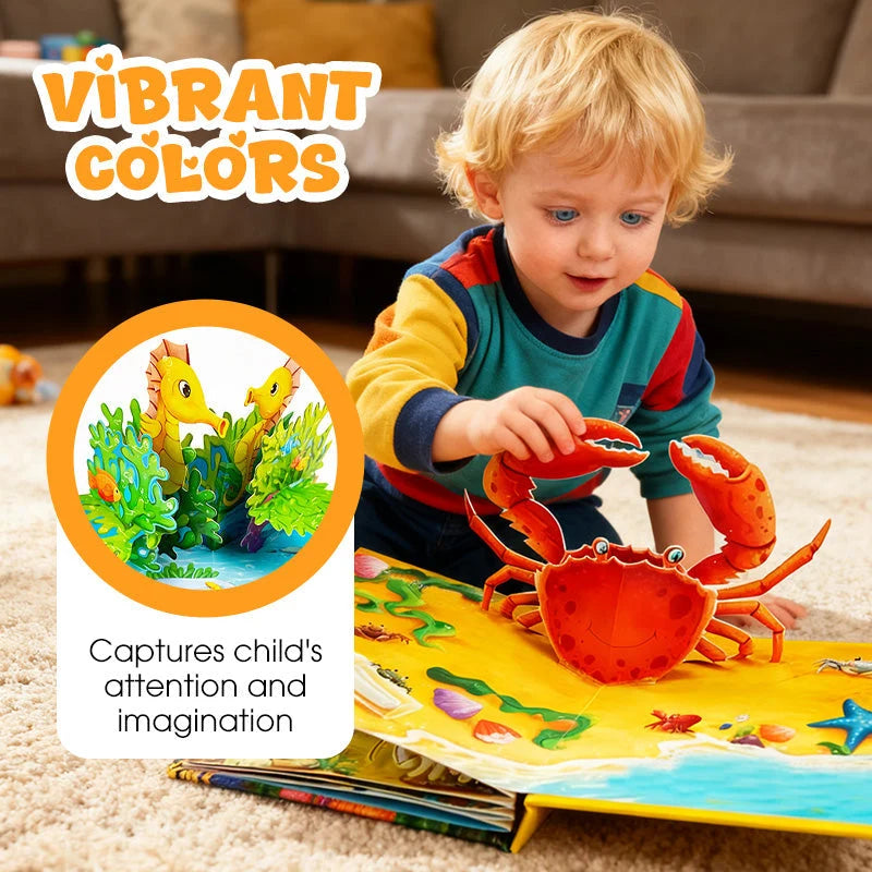Educational Animal Themed Pop-Up Books | FREE GIFTS