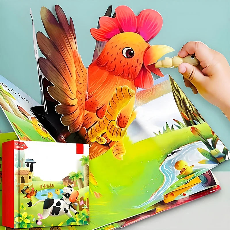 Educational Animal Themed Pop-Up Books | FREE GIFTS