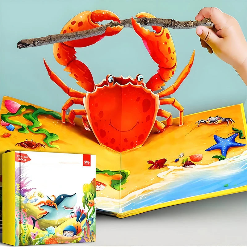 Educational Animal Themed Pop-Up Books | FREE GIFTS