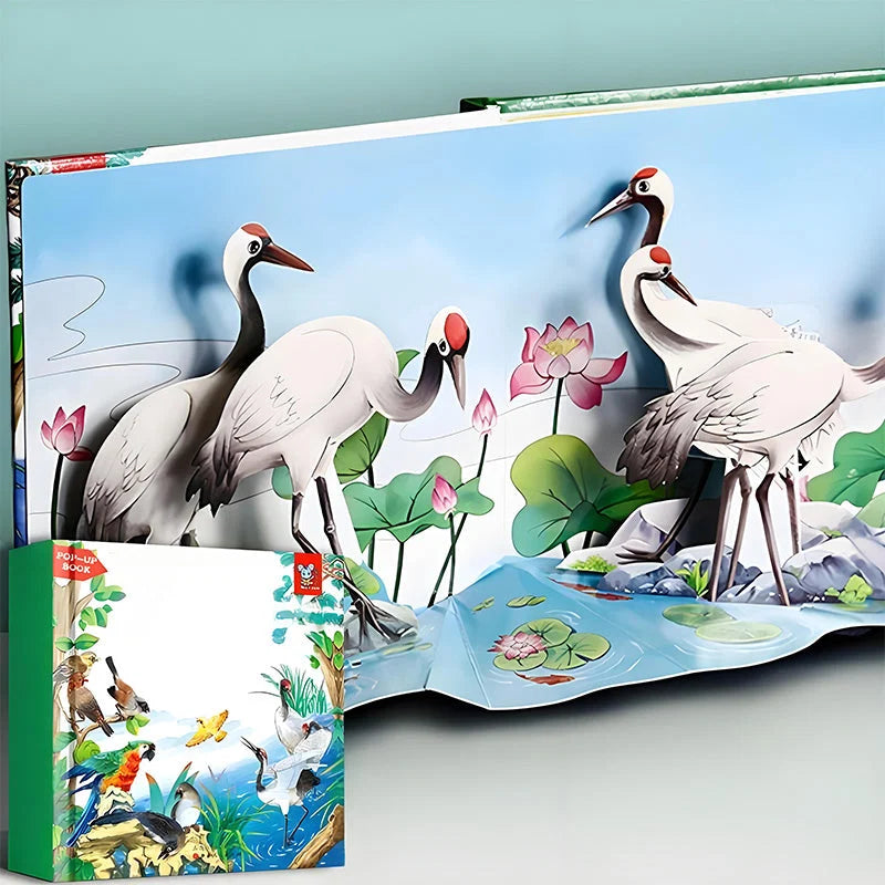 Educational Animal Themed Pop-Up Books | FREE GIFTS