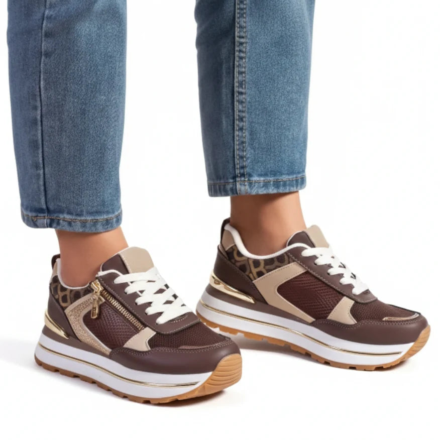 Women's Comfort Shoes With Zipper